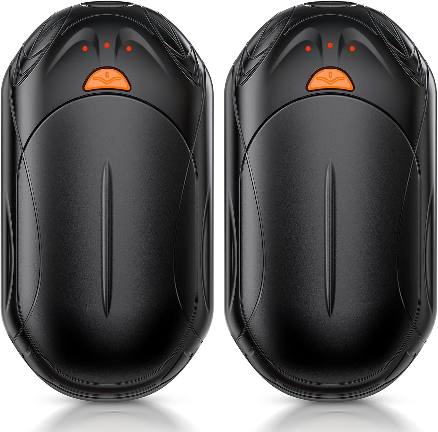 AI Hand Warmers Rechargeable 2 Pack, 6000mAh Electric Hand Warmers, AI Smart Chips 20Hrs Long Safe Heat